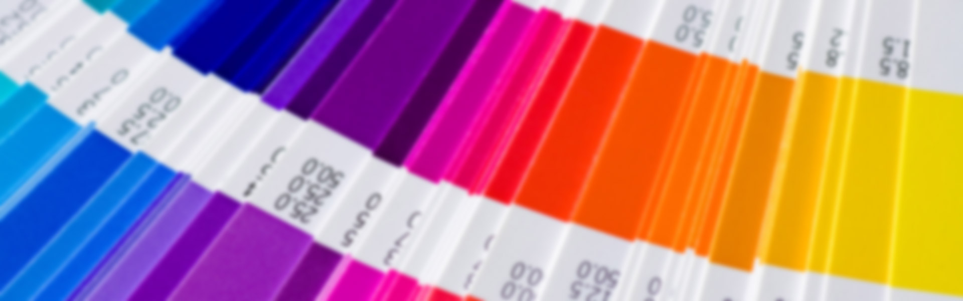 Pantone colour chart